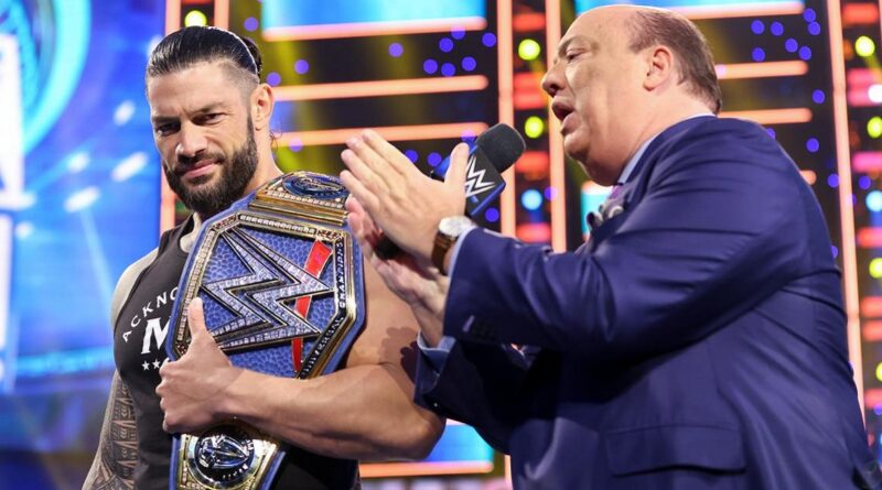 WWE BREAKING NEWS: Ufficiale il match di Roman Reigns a Hell in a Cell Roman-Reigns-Paul-Heyman-800x445