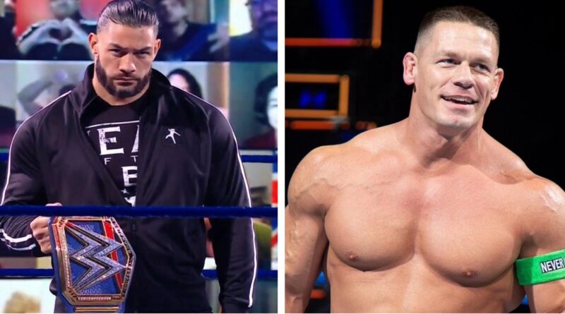 WWE: John Cena “punge” Roman Reigns John-Cena-Roman-Reigns-800x445