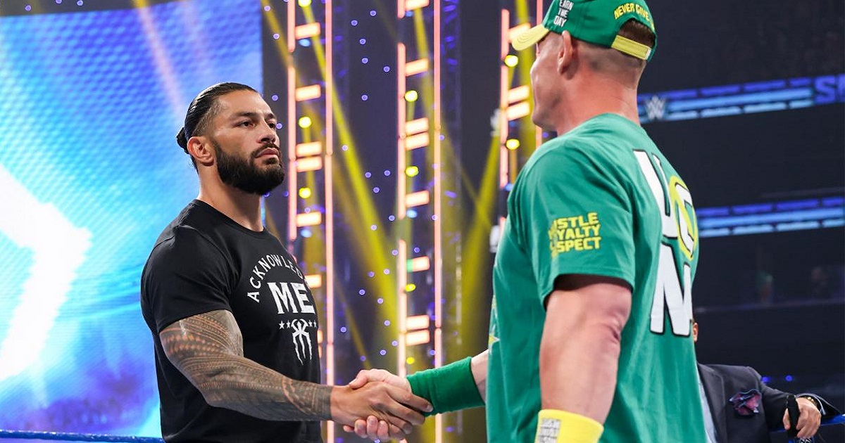 John Cena Roman Reigns