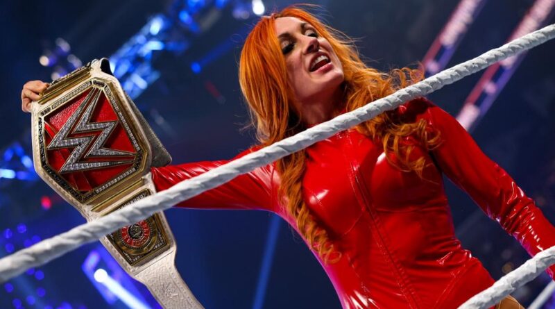 Wwe Becky Lynch Mostra Il Suo Bellissimo Ring Gear Di Day 1 Foto Spazio Wrestling 