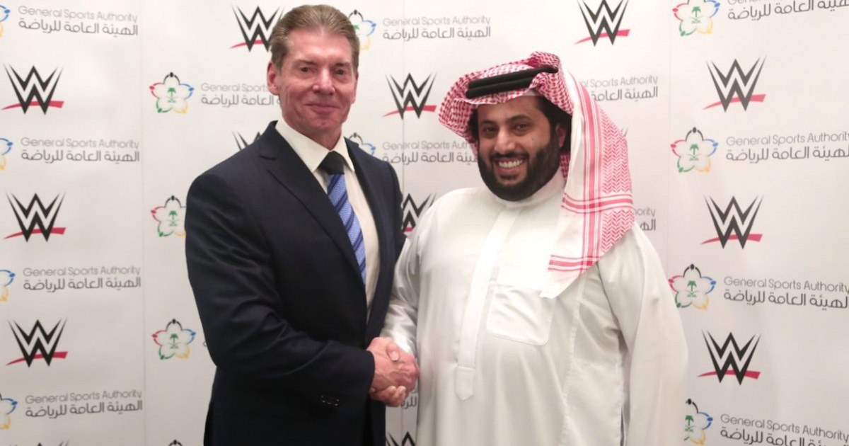 Vince McMahon Arabia Saudita