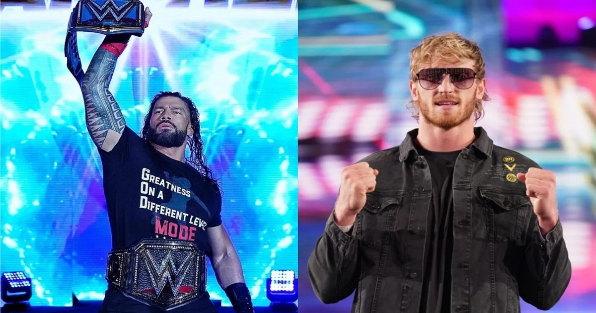 Roman Reigns Logan Paul