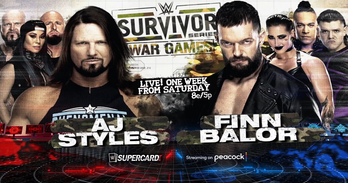 AJ Styles Finn Balor