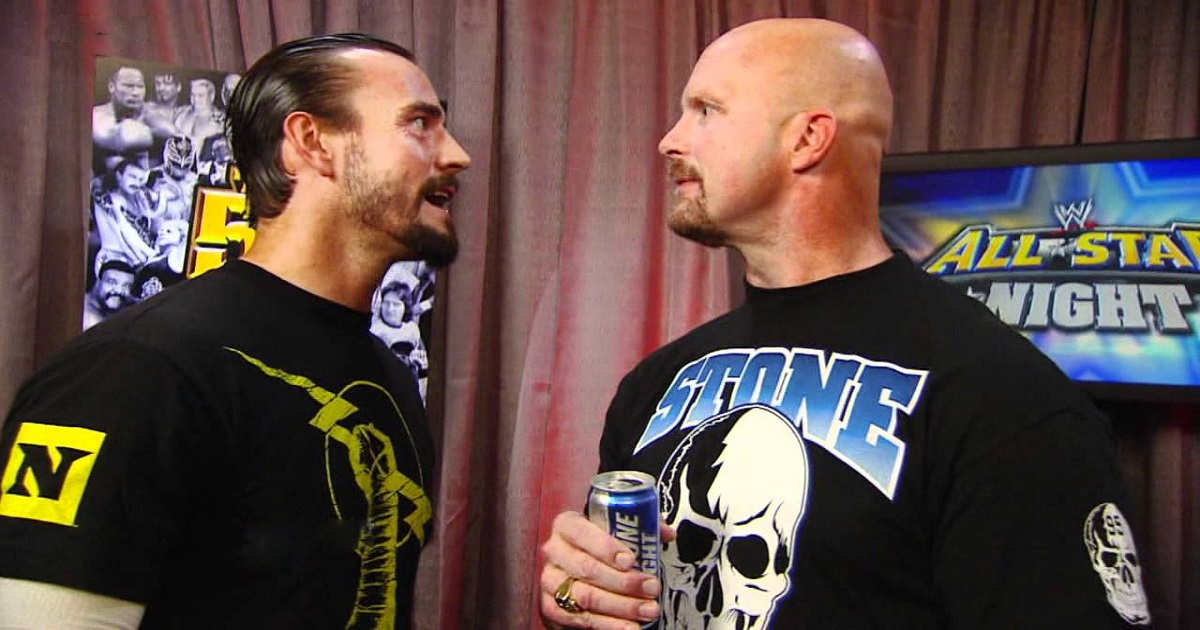 Steve Austin CM Punk