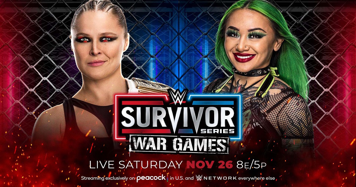 Survivor Series War Games 2022 Ronda Rousey Shotzi