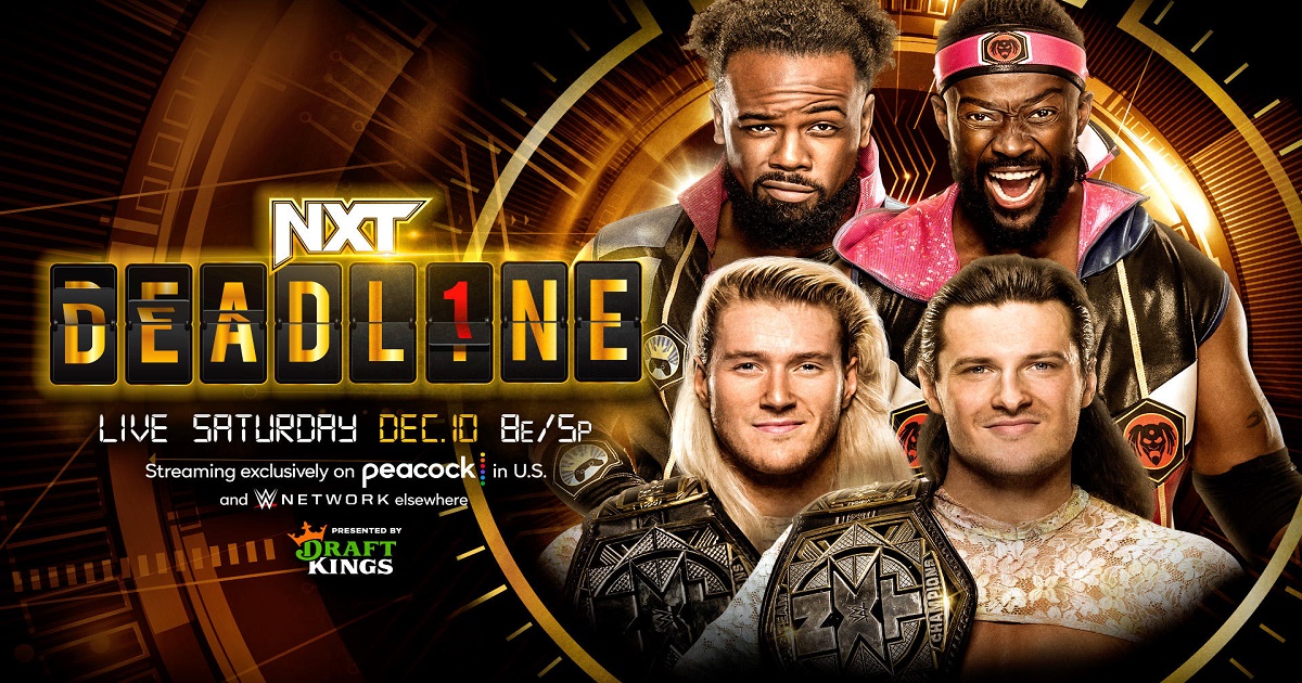 WWE Card finale di NXT Deadline 2022 Spazio Wrestling