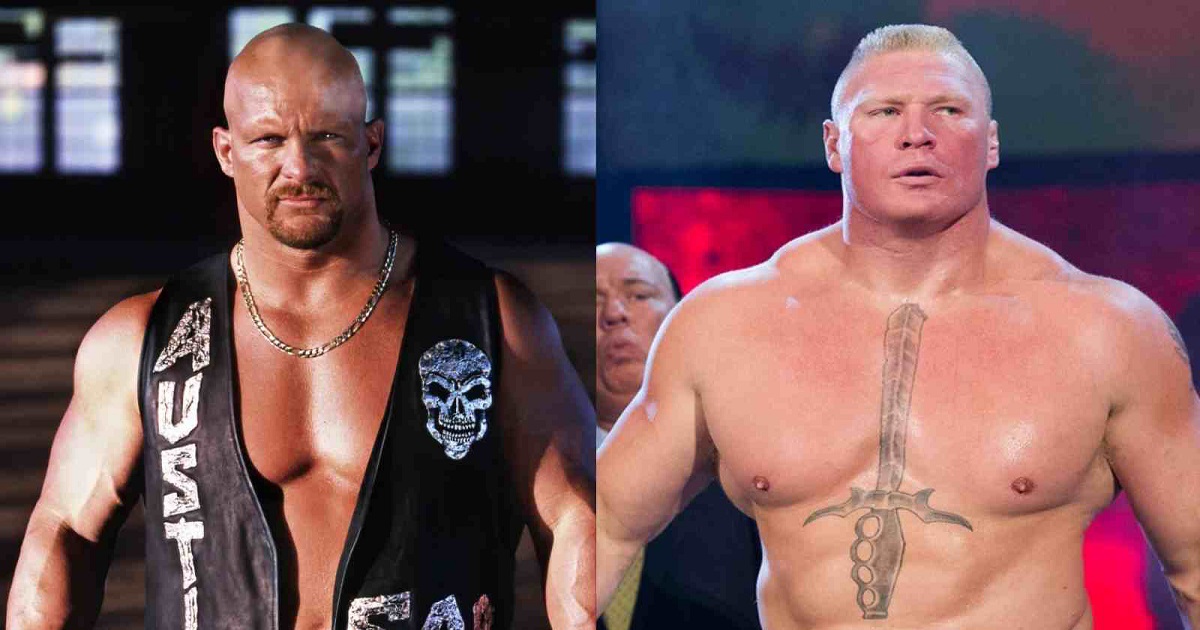 Steve Austin Brock Lesnar