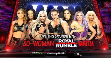 Women's Royal Rumble match 2023