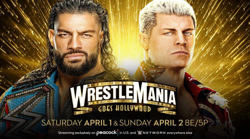 WrestleMania 39 Roman Reigns Cody Rhodes