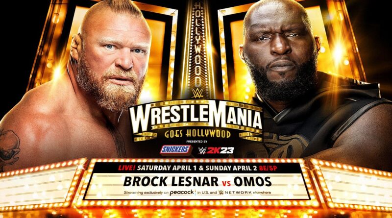 WrestleMania 39 Brock Lesnar Omos