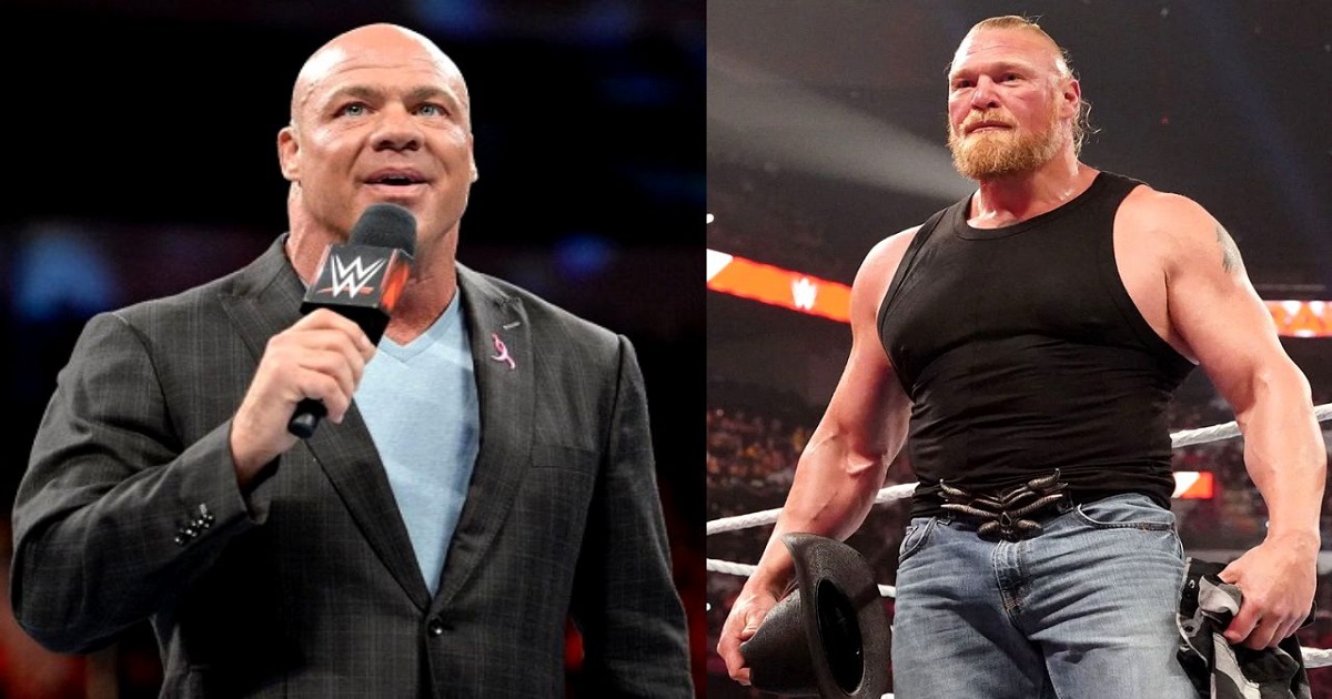 Kurt Angle Brock Lesnar