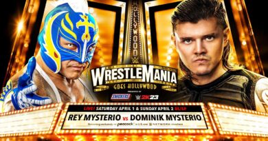 WrestleMania 39 Rey Mysterio Dominik