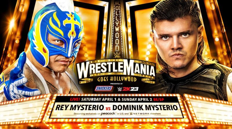 WrestleMania 39 Rey Mysterio Dominik