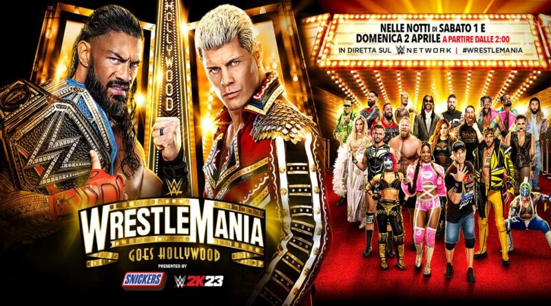 Risultati WrestleMania 39