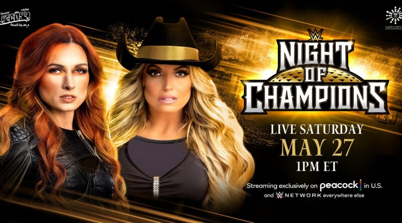 Night of Champions 2023 Becky Lynch Trish Stratus