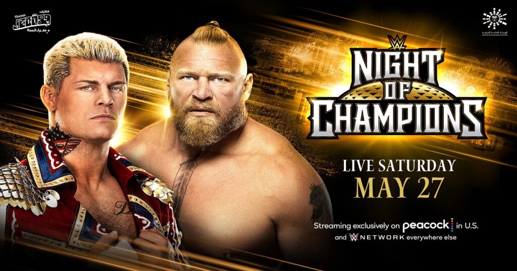 WWE Card aggiornata (9 maggio) di Night of Champions 2023 Spazio