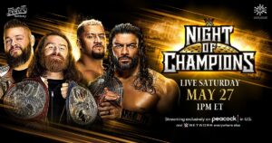 Night of Champions 2023 Kevin Owens Sami Zayn Roman Reigns Solo Sikoa