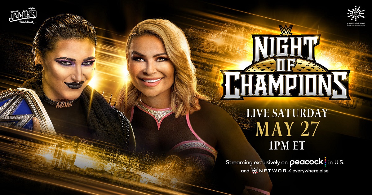 Night of Champions 2023 Rhea Ripley Natalya