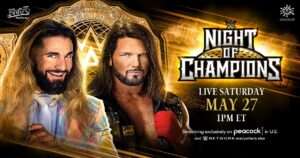 Night of Champions 2023 Seth Rollins AJ Styles