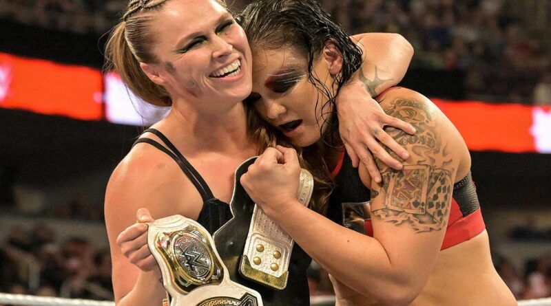 Shayna Baszler Ronda Rousey
