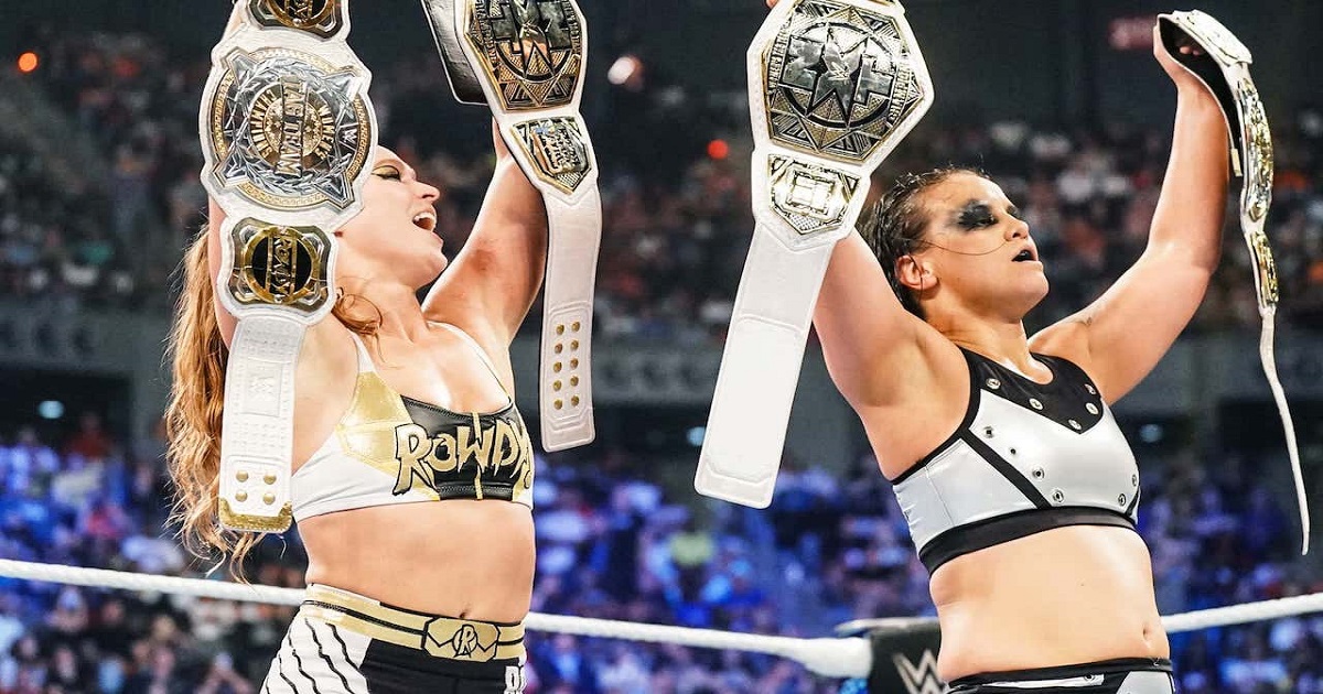 Ronda Rousey Shayna Baszler