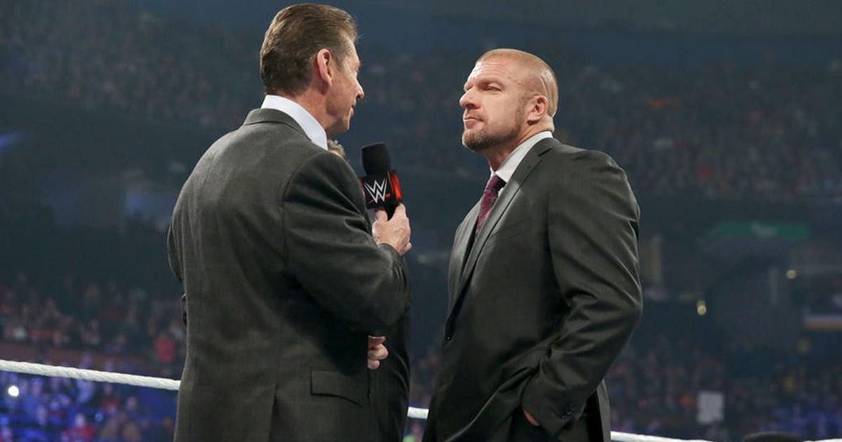 Triple H Vince McMahon