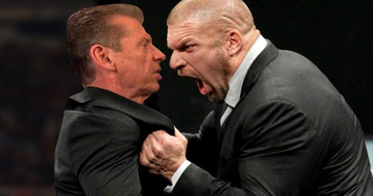 Triple H Vince McMahon