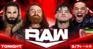 Risultati Raw 31-07-2023