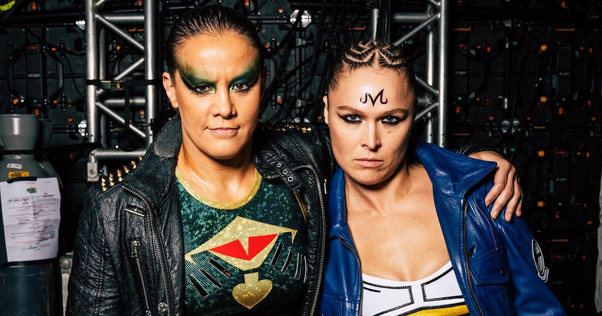 Shayna Baszler Ronda Rousey