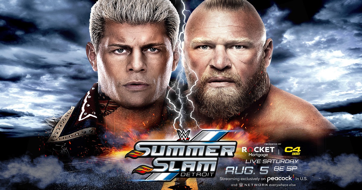 SummerSlam 2023 Cody Rhodes Brock Lesnar