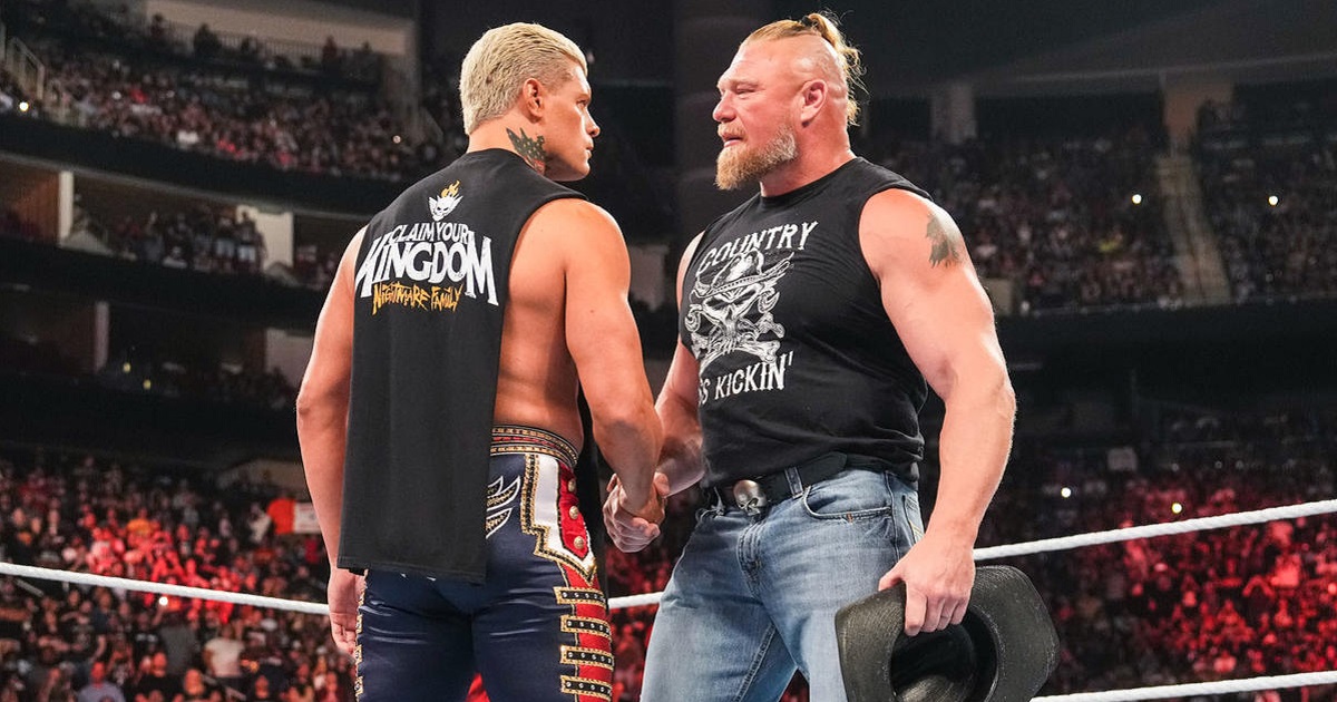 Cody Rhodes Brock Lesnar
