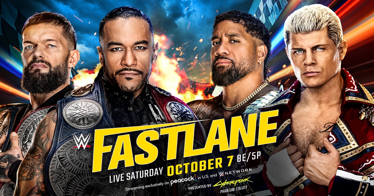 Fastlane 2023 Finn Balor Damian Priest Cody Rhodes Jey Uso