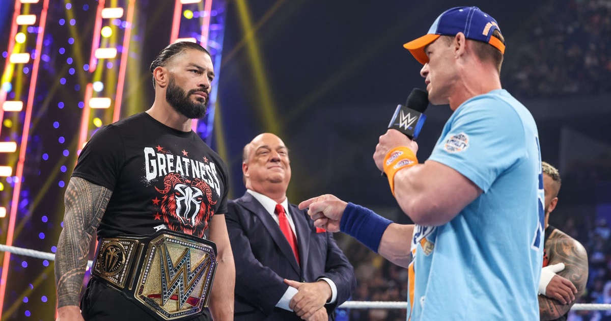 John Cena Roman Reigns