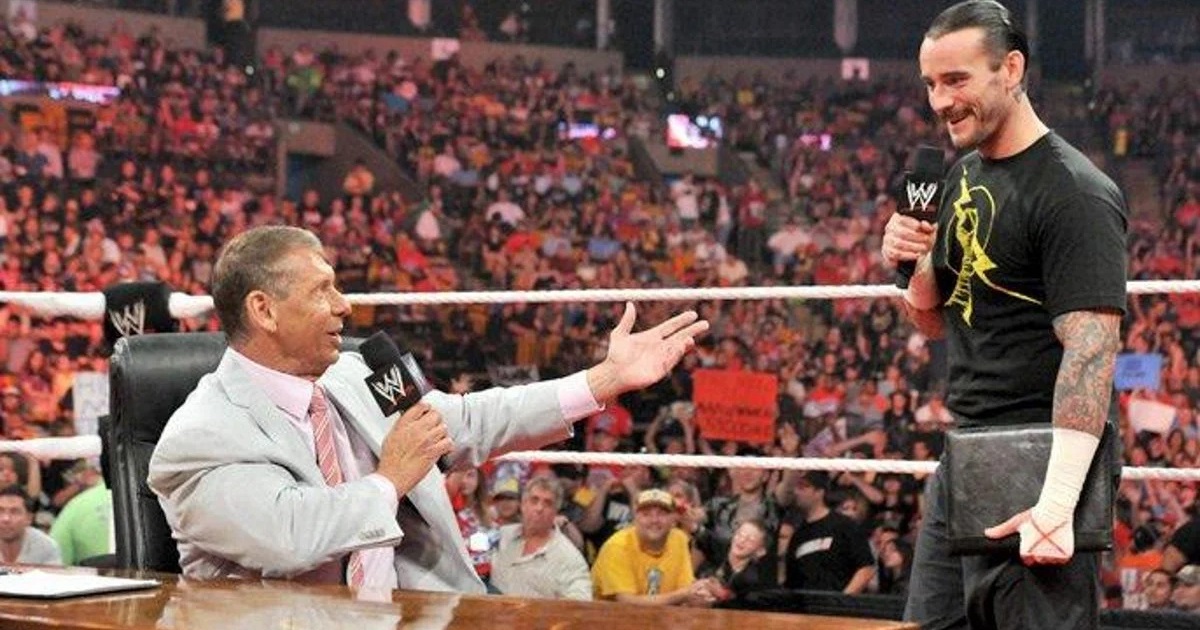 CM Punk Vince McMahon