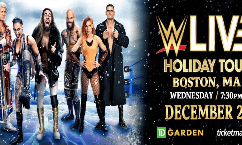 WWE Risultati WWE Holiday Tour "Boston" 27122023 Spazio Wrestling