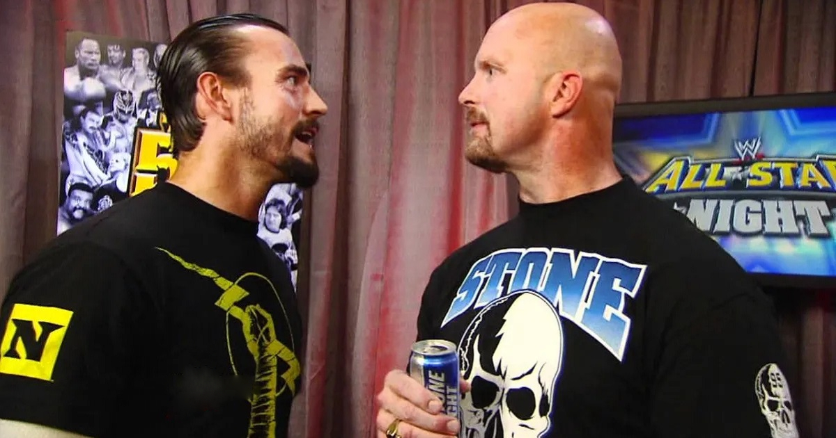 Steve Austin CM Punk