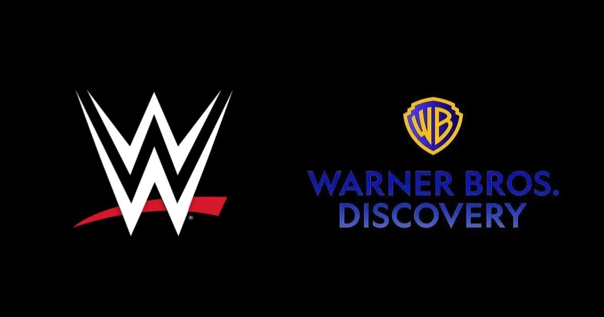 WWE Warner Bros. Discovery Logo