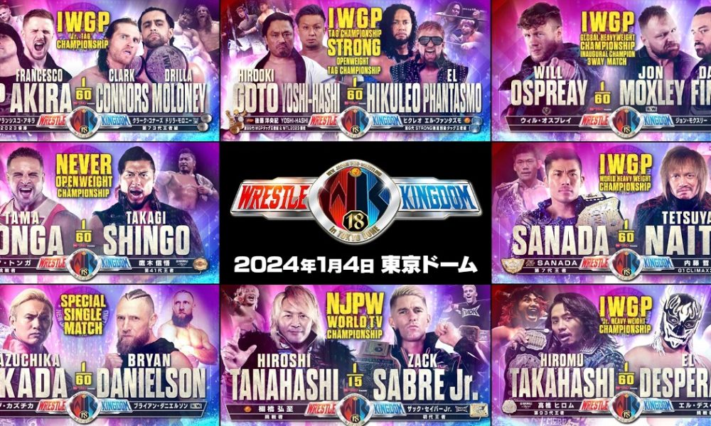 Risultati Wrestle Kingdom 18