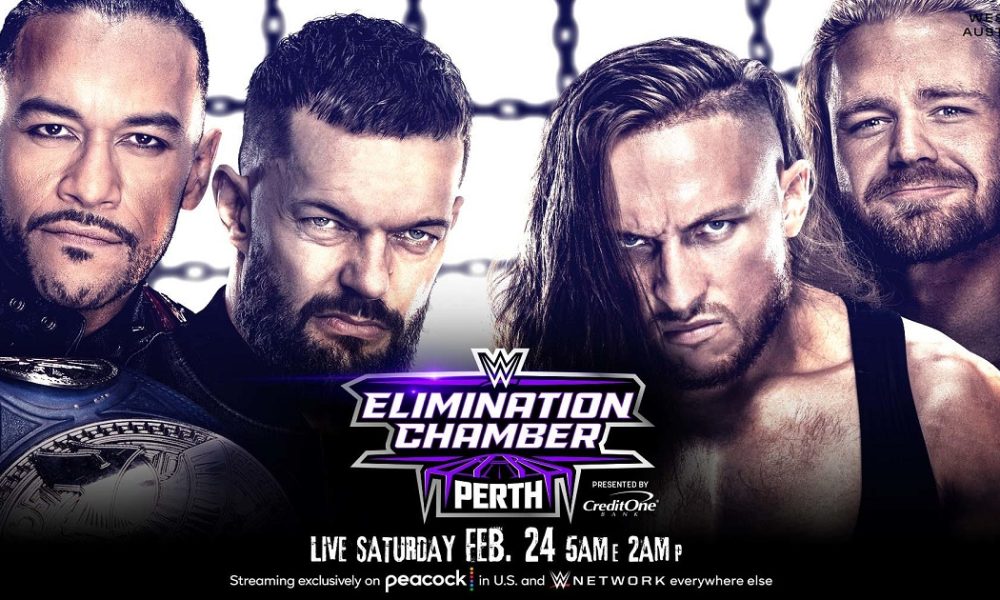 Elimination Chamber 2024 Finn Bálor Damian Priest Pete Dunne Tyler Bate