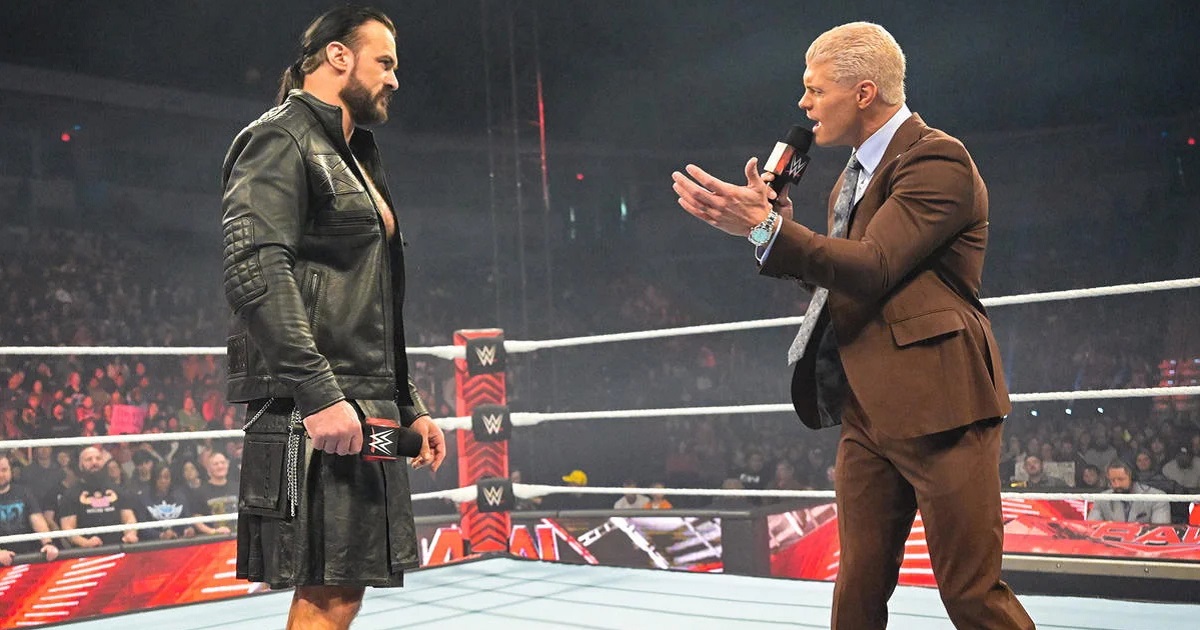 Cody Rhodes Drew McIntyre