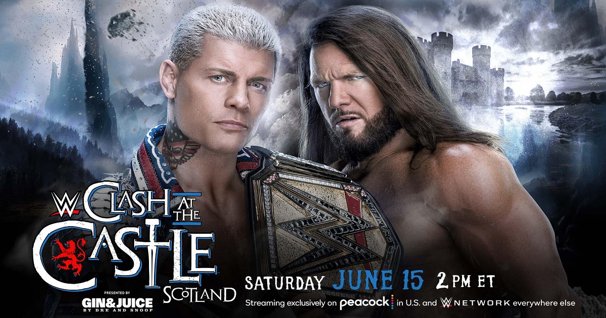 Clash at the Castle 2024 Cody Rhodes AJ Styles