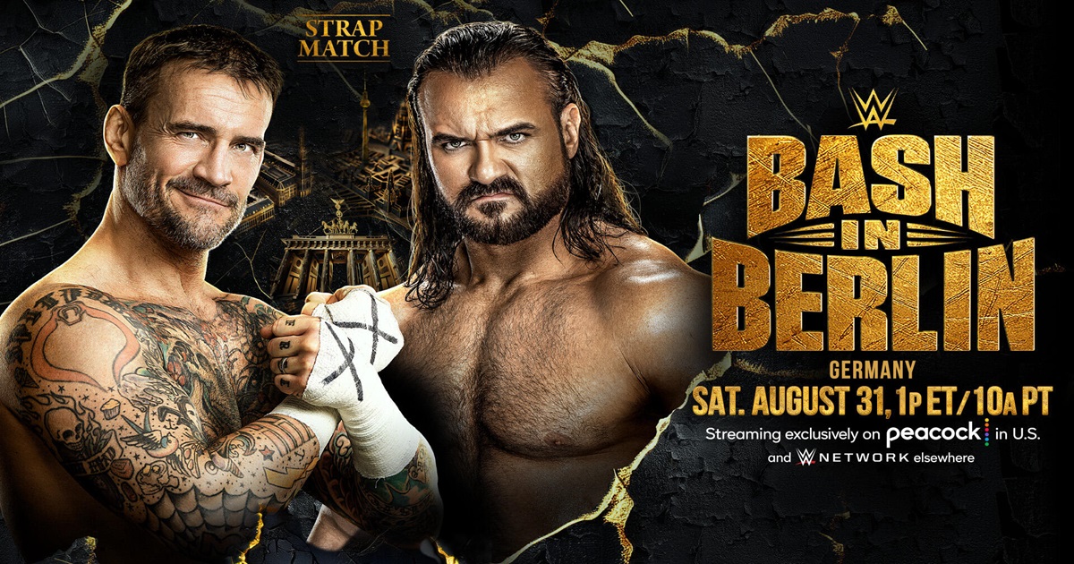 Bash in Berlin 2024 CM Punk Drew McIntyre