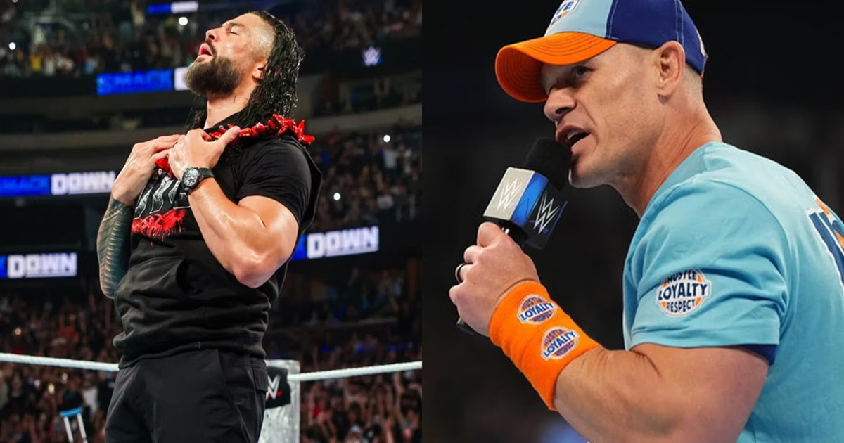 John Cena Roman Reigns