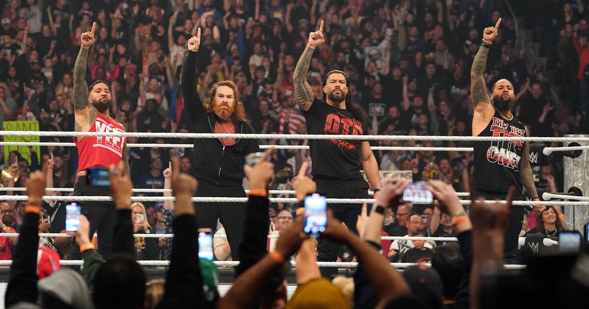 Jey Uso Sami Zayn Roman Reigns Jimmy Uso