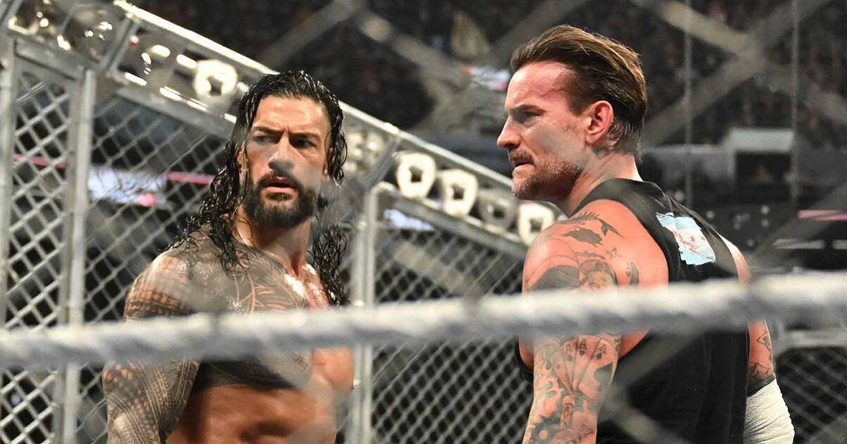 CM Punk Roman Reigns