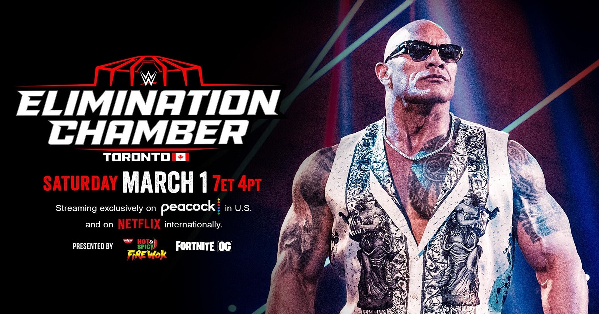 Elimination Chamber 2025 The Rock