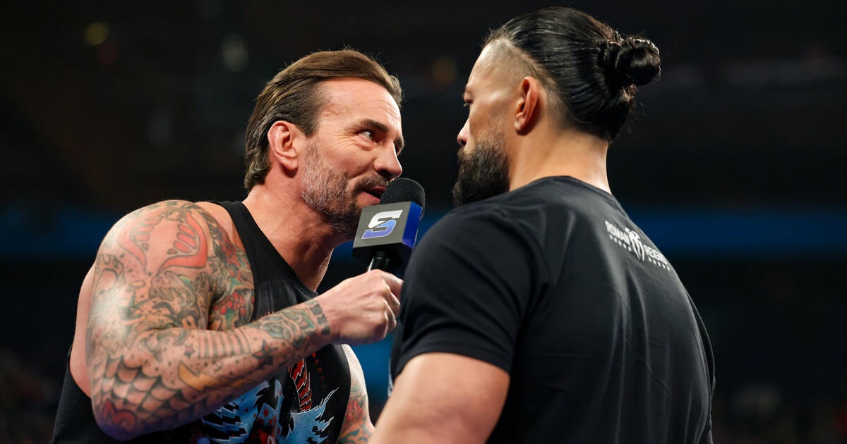 CM Punk Roman Reigns