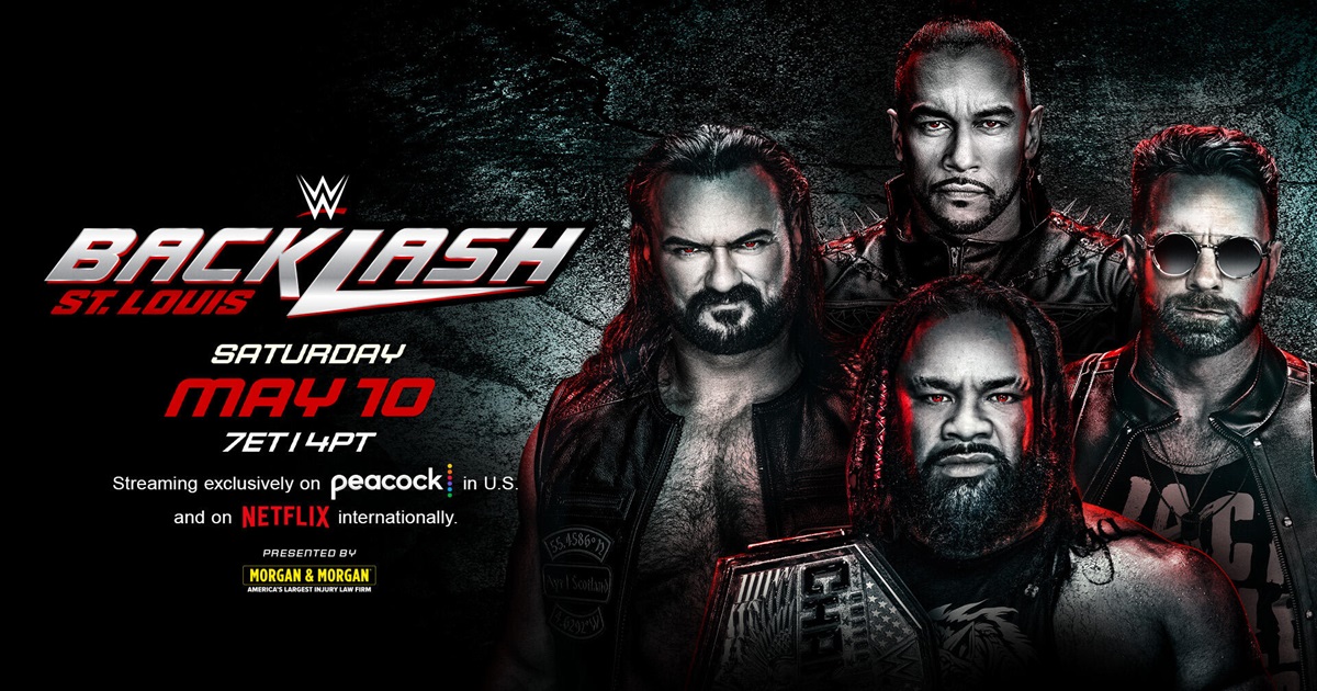 Backlash 2025 Jacob Fatu Drew McIntyre LA Knight Damian Priest