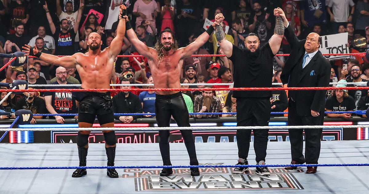 Bron Breakker Seth Rollins Bronson Reed Paul Heyman