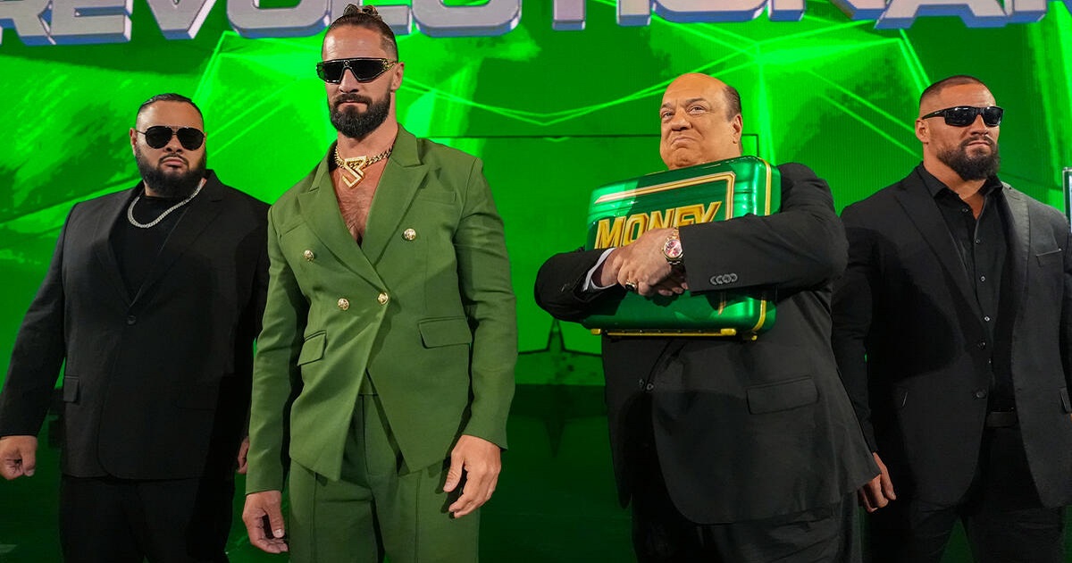 Seth Rollins Bronson Reed Paul Heyman Bron Breakker